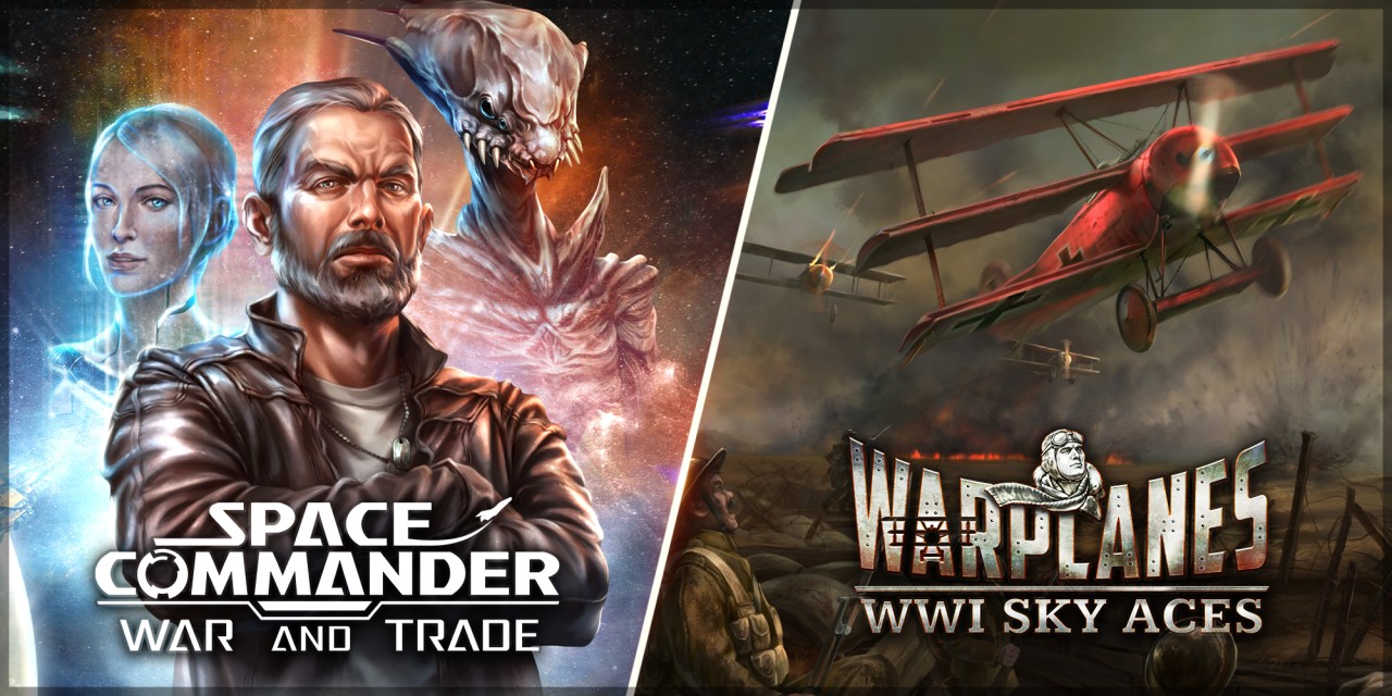 Warplanes WW1 Space Commander Bundle Jeux à télécharger sur