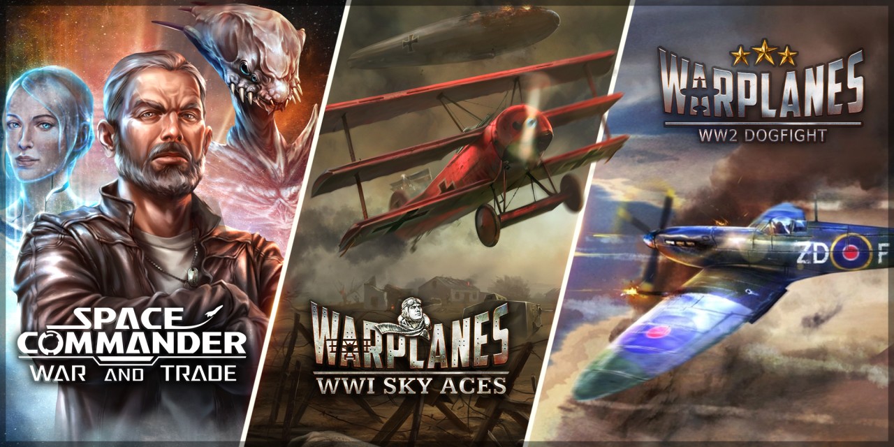 Warplanes Ww Ww Space Commander Bundle Jeux T L Charger Sur