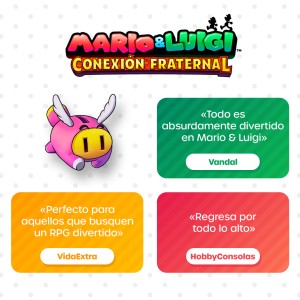 ¡Los medios ya han probado Mario & Luigi: Conexión fraternal!