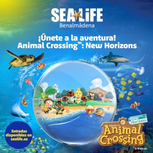 ¡Sumérgete en SEA LIFE Benalmádena con los vecinos de Animal Crossing: New Horizons!