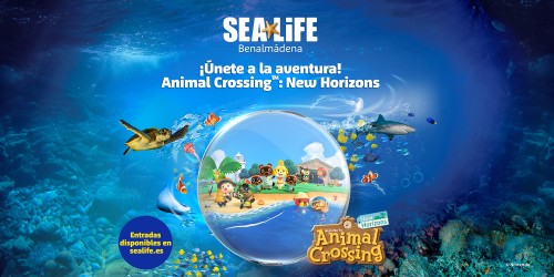 ¡Sumérgete en SEA LIFE Benalmádena con los vecinos de Animal Crossing: New Horizons!