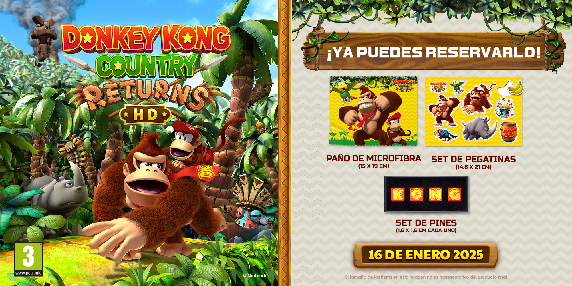 Ya puedes reservar Donkey Kong Country Returns HD