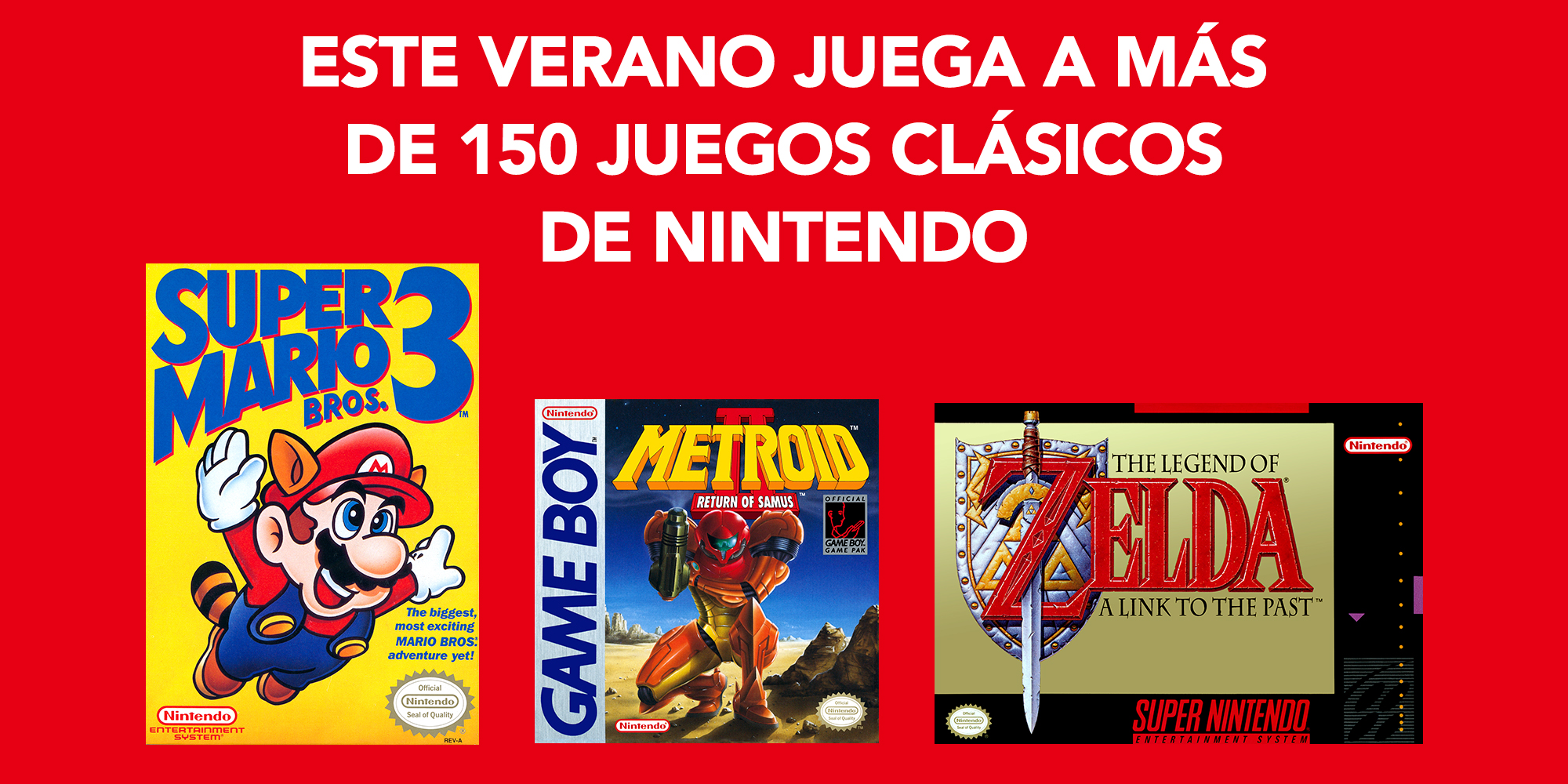 Este verano disfruta de sagas clásicas de Nintendo! | Noticias | Nintendo