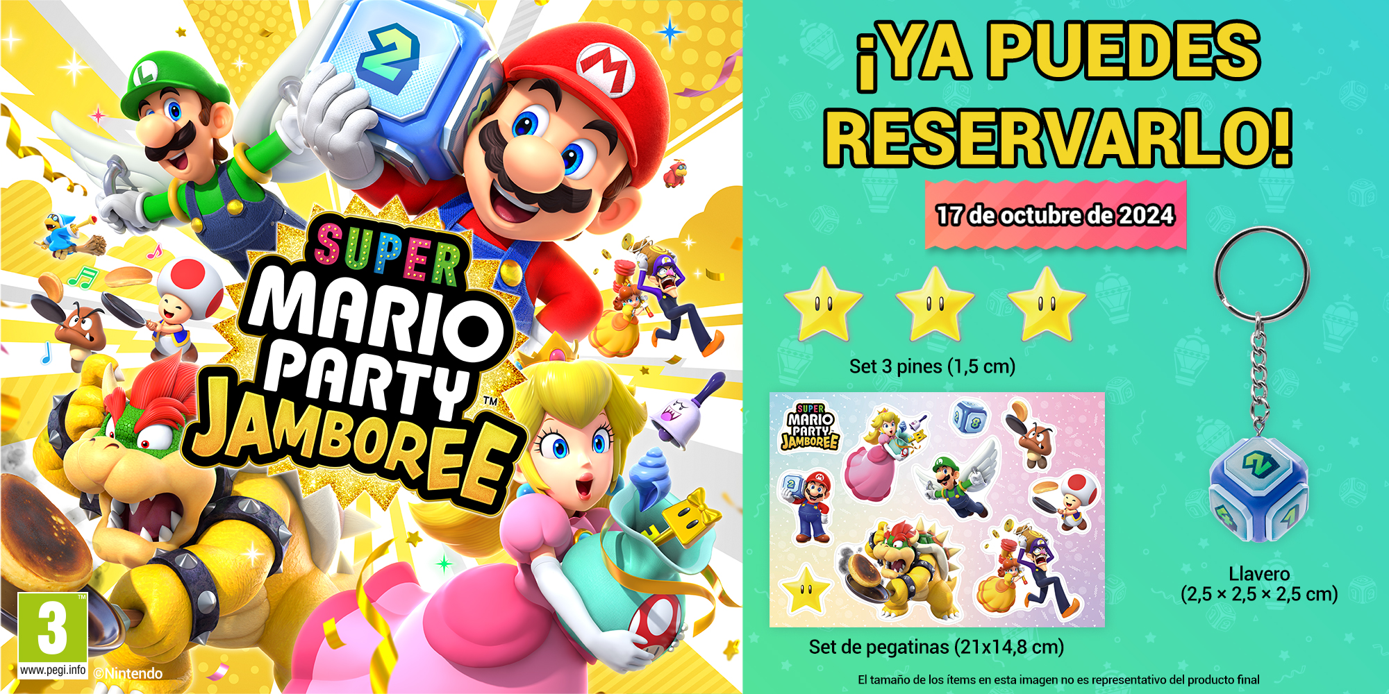 Ya puedes reservar Super Mario Party Jamboree