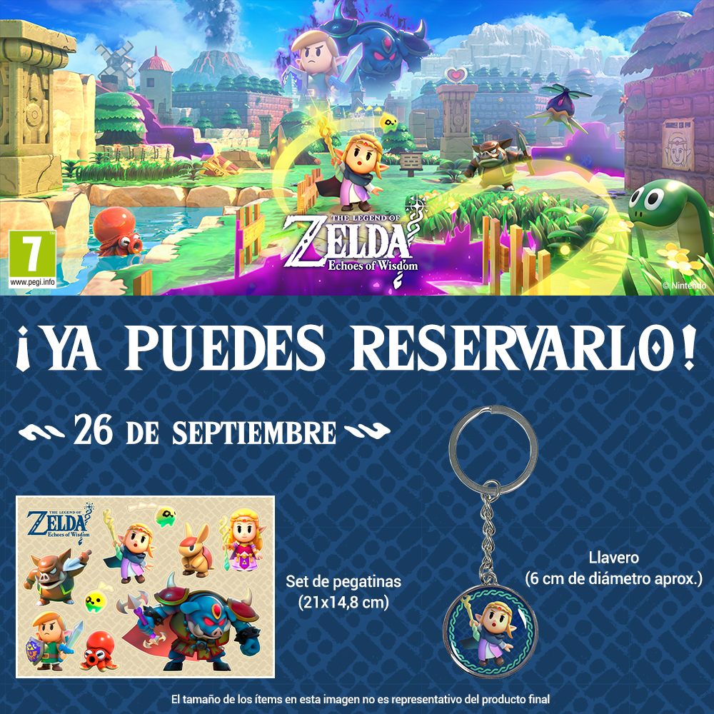 Ya puedes reservar The Legend of Zelda: Echoes of Wisdom