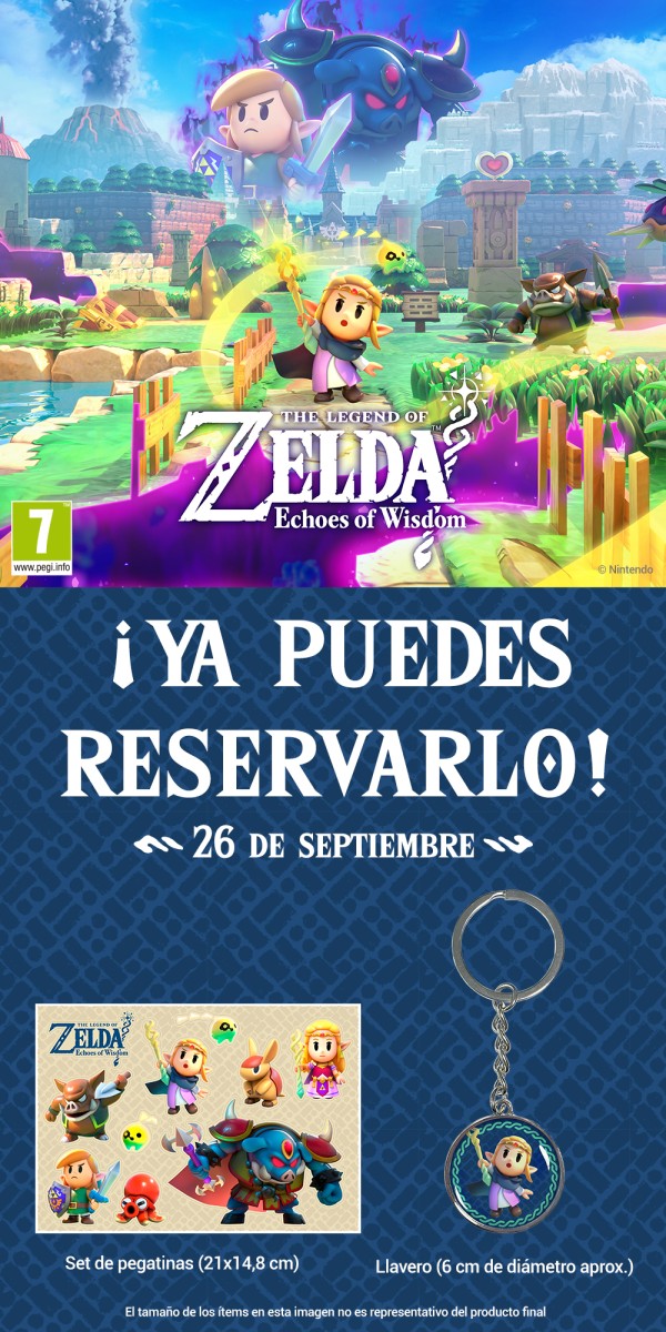 Ya puedes reservar The Legend of Zelda: Echoes of Wisdom