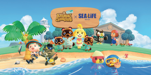 Animal Crossing: New Horizons kommt diesen Sommer ins SEA LIFE Berlin!