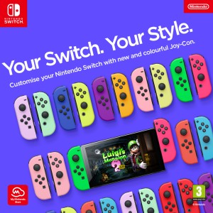 There are hundreds of possible Joy-Con controller combinations!