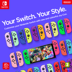 There are hundreds of possible Joy-Con controller combinations!