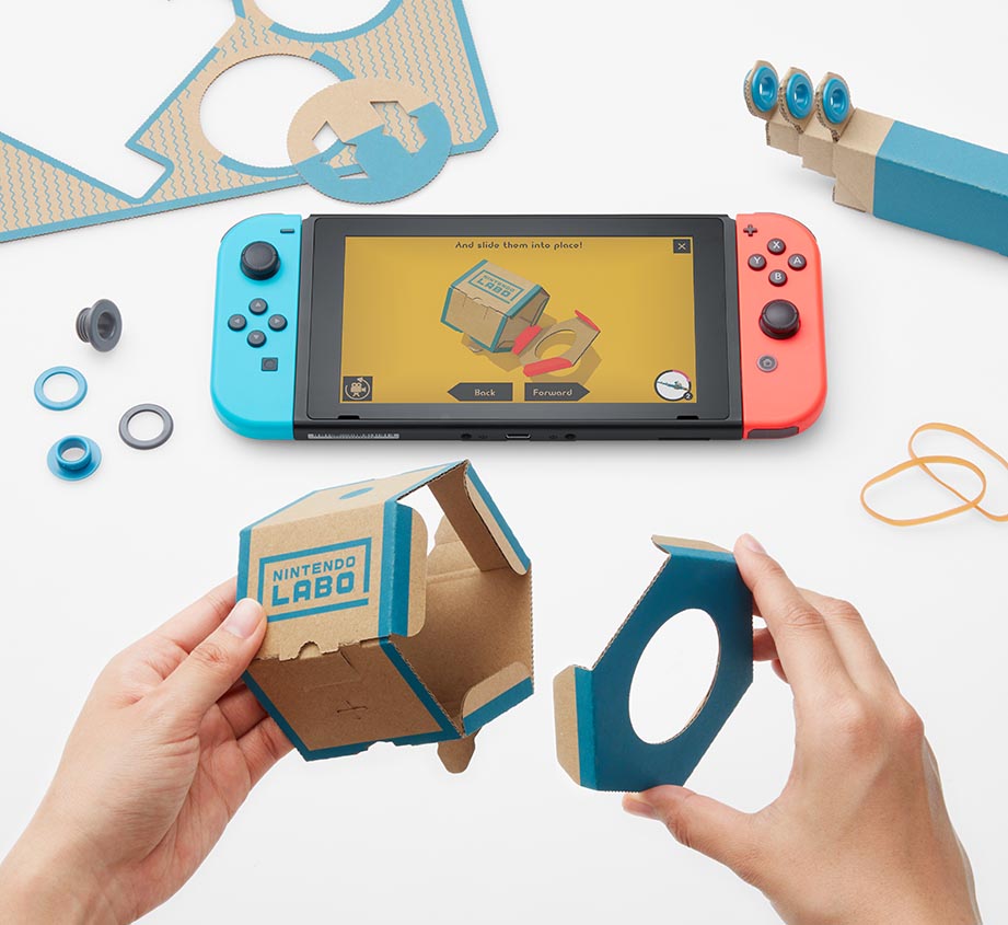 Nintendo Labo combines fun interactive make, play and discover experiences  with Nintendo Switch, News