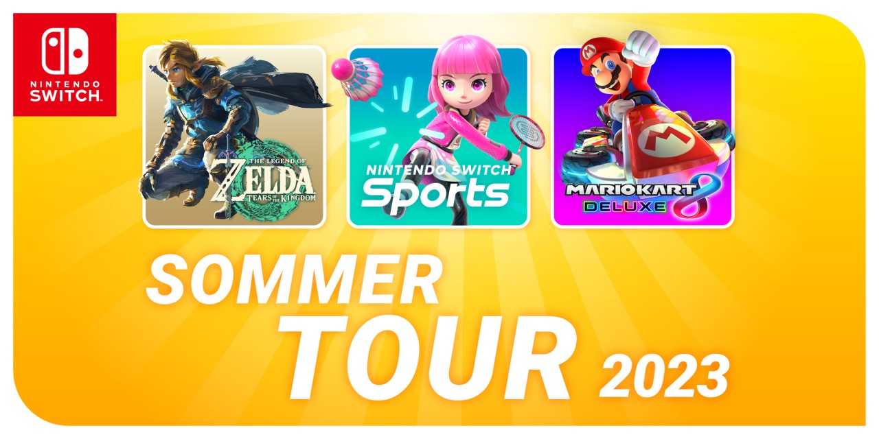 Nintendo-Sommertour 2023: Spielspaß in ganz Deutschland