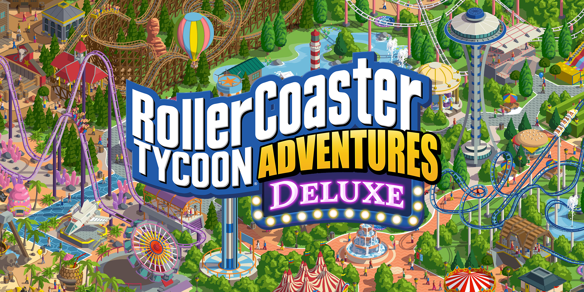 RollerCoaster Tycoon Adventures Deluxe | Nintendo Switch games | Games |  Nintendo