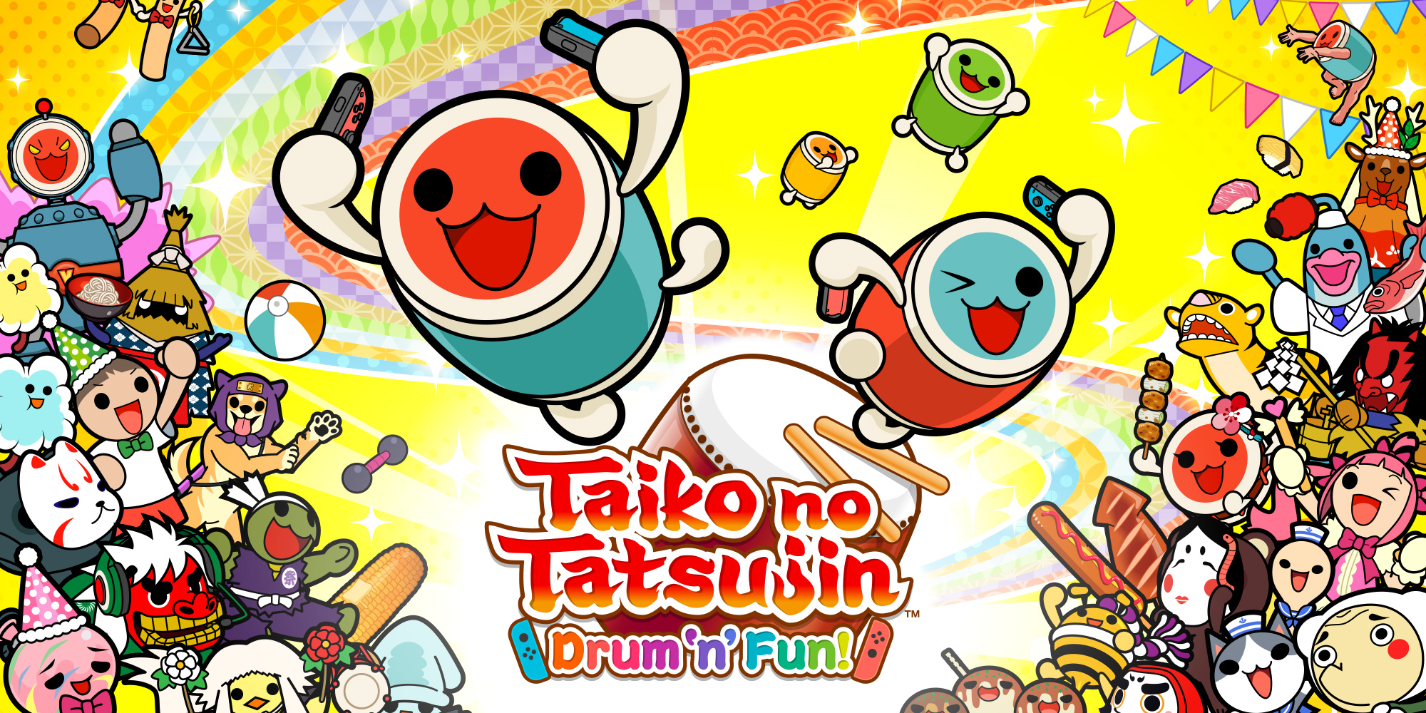 Taiko no Tatsujin Drum for Nintendo Switch + high quality Game cartridge