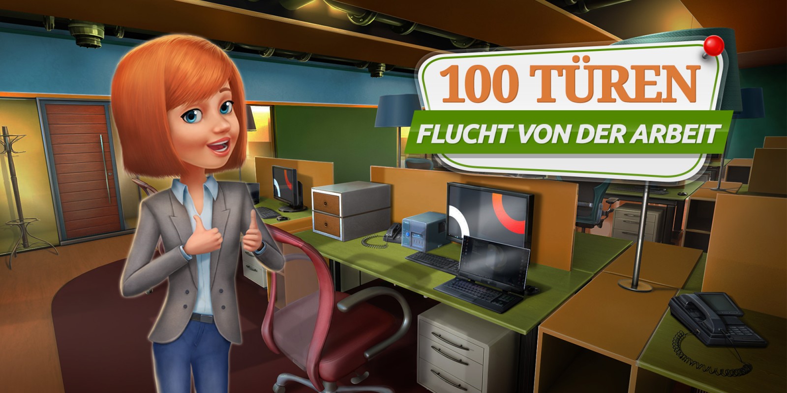 100 Türen: Flucht von der Arbeit