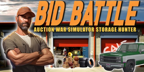 Bid Battle: Auction War Simulator Storage Hunter switch box art