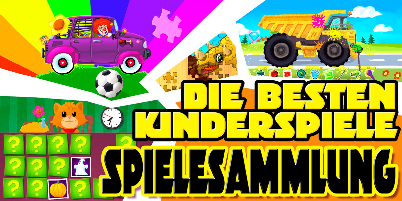 Die besten Kinderspiele Spielesammlung