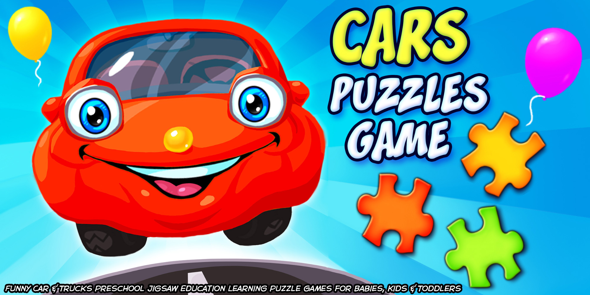 Cars Puzzles Game - Funny Car & Trucks Preschool Jigsaw Education Learning  Puzzle Games for Babies, Kids & Toddlers | Nintendo Switch download  software | Games | Nintendo