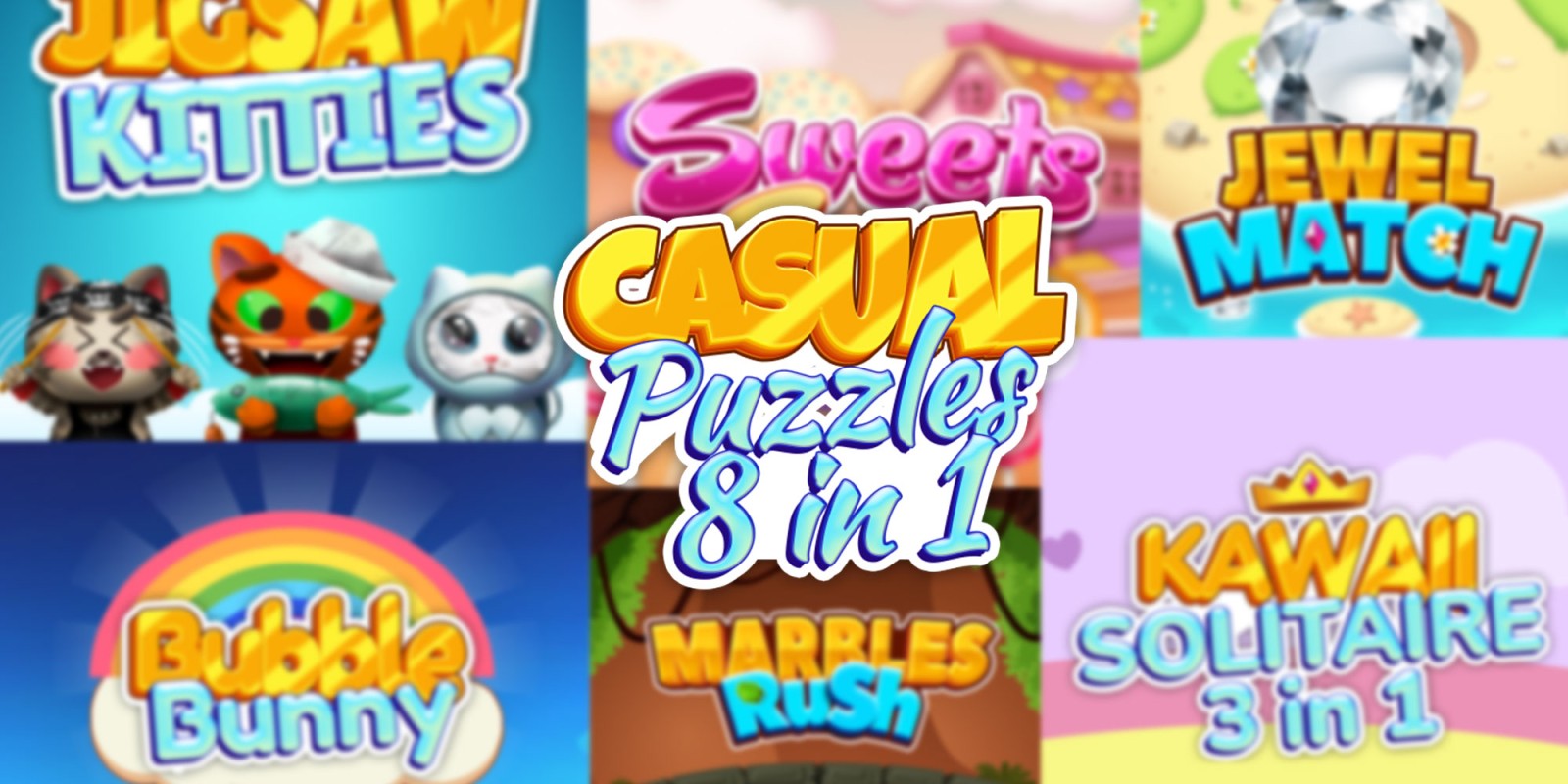 Casual Puzzles Bundle 8 in 1