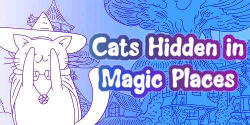 Cats Hidden in Magic Places switch box art