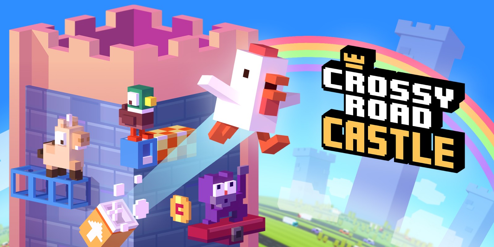 Les sorties de semaine sur Nintendo Switch Crossy Road Castle