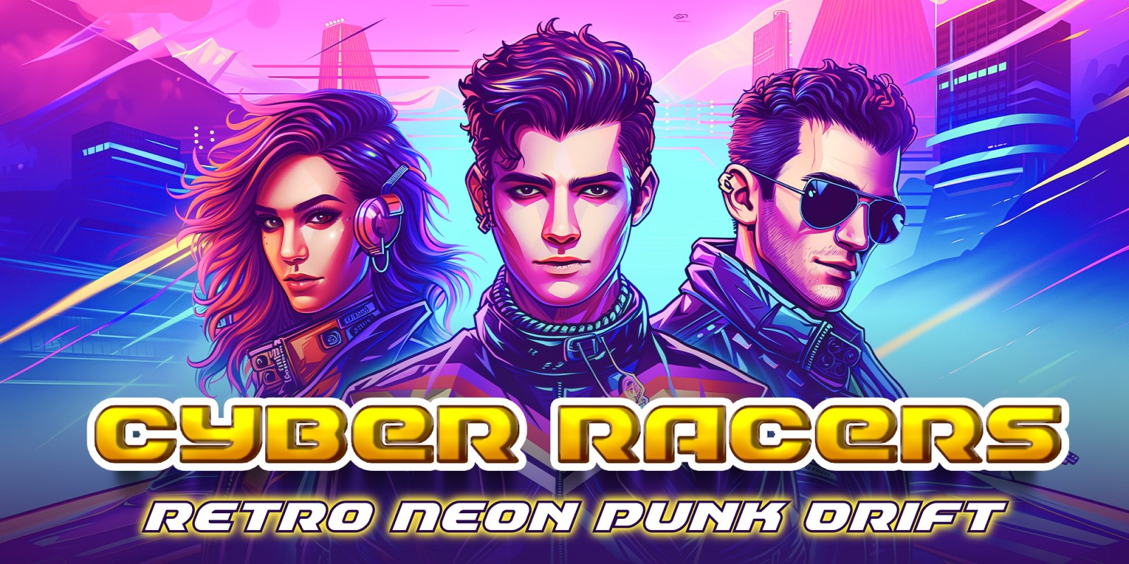 Cyber Racers: Retro Neon Punk Drift