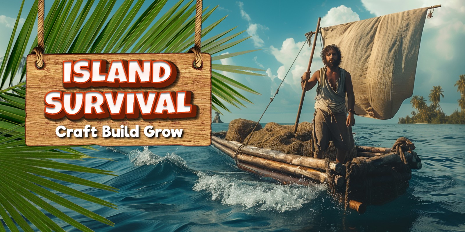 Island Survival: Craft, Build, Grow