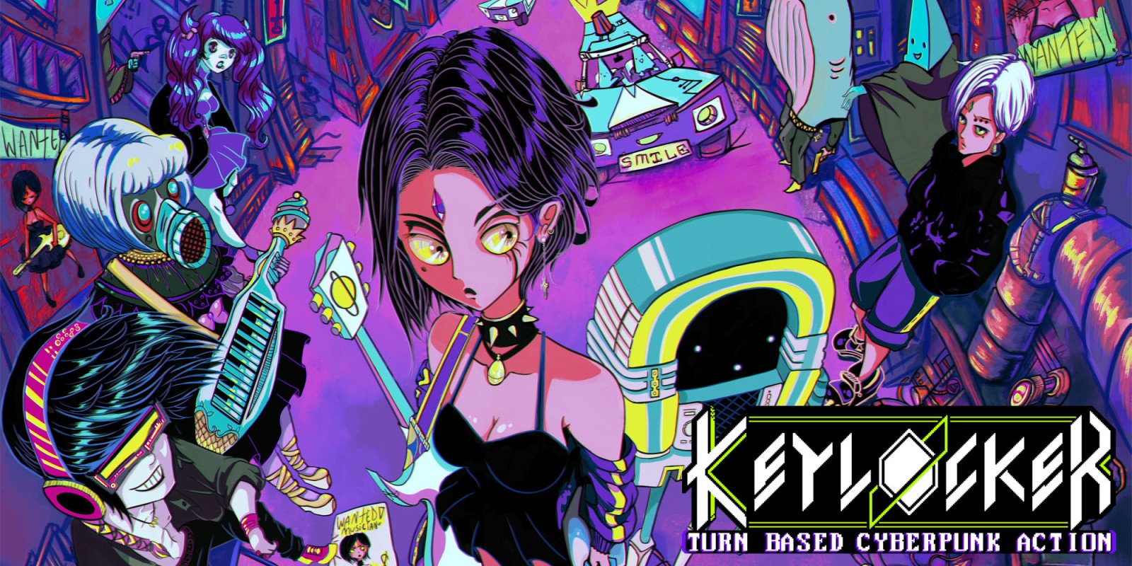 Keylocker | Turn Based Cyberpunk Action