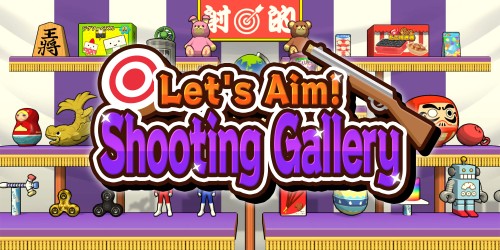 Let's Aim Shooting Gallery switch box art