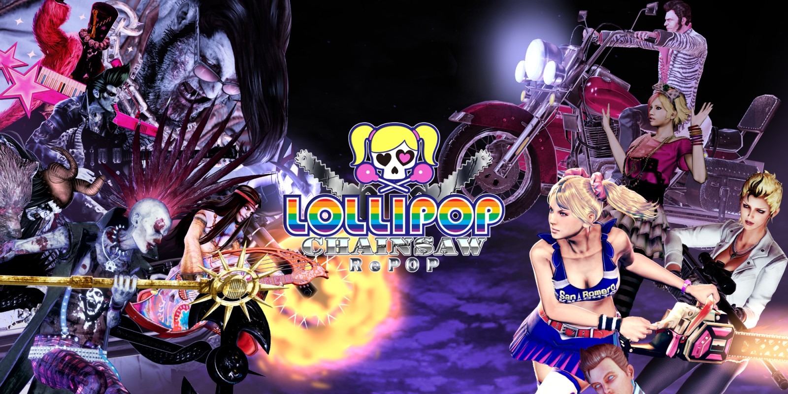 Les sorties de semaine sur Nintendo Switch LOLLIPOP CHAINSAW RePOP