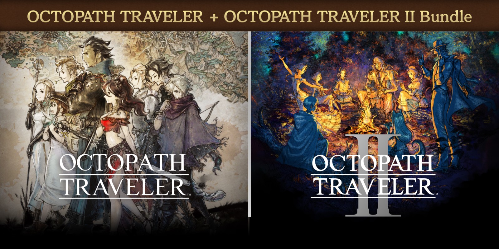 OCTOPATH TRAVELER + OCTOPATH TRAVELER II-bundel