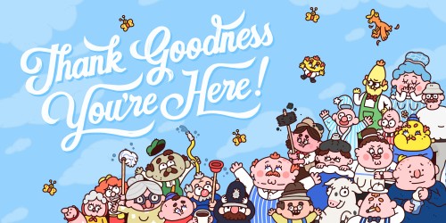 Thank Goodness You're Here! switch box art