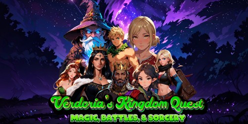 Verdoria's Kingdom Quest: Magic, Battles & Sorcery switch box art