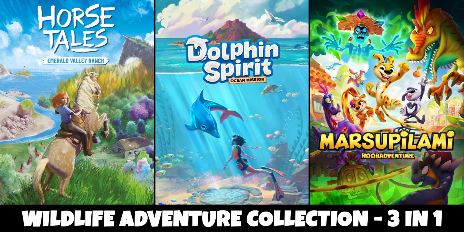 Wildlife Adventures Collection – 3 in 1