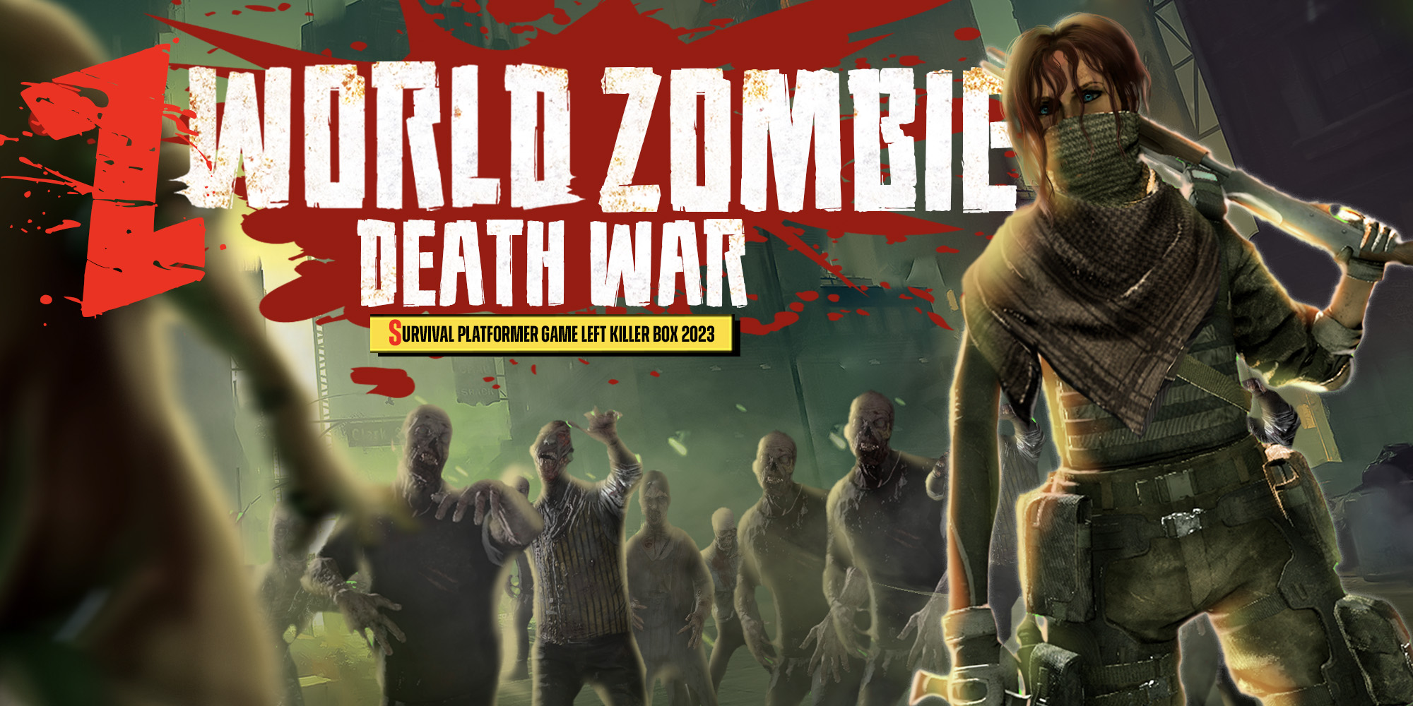 Z World Zombie Death War : Survival Platformer Game Left Killer 