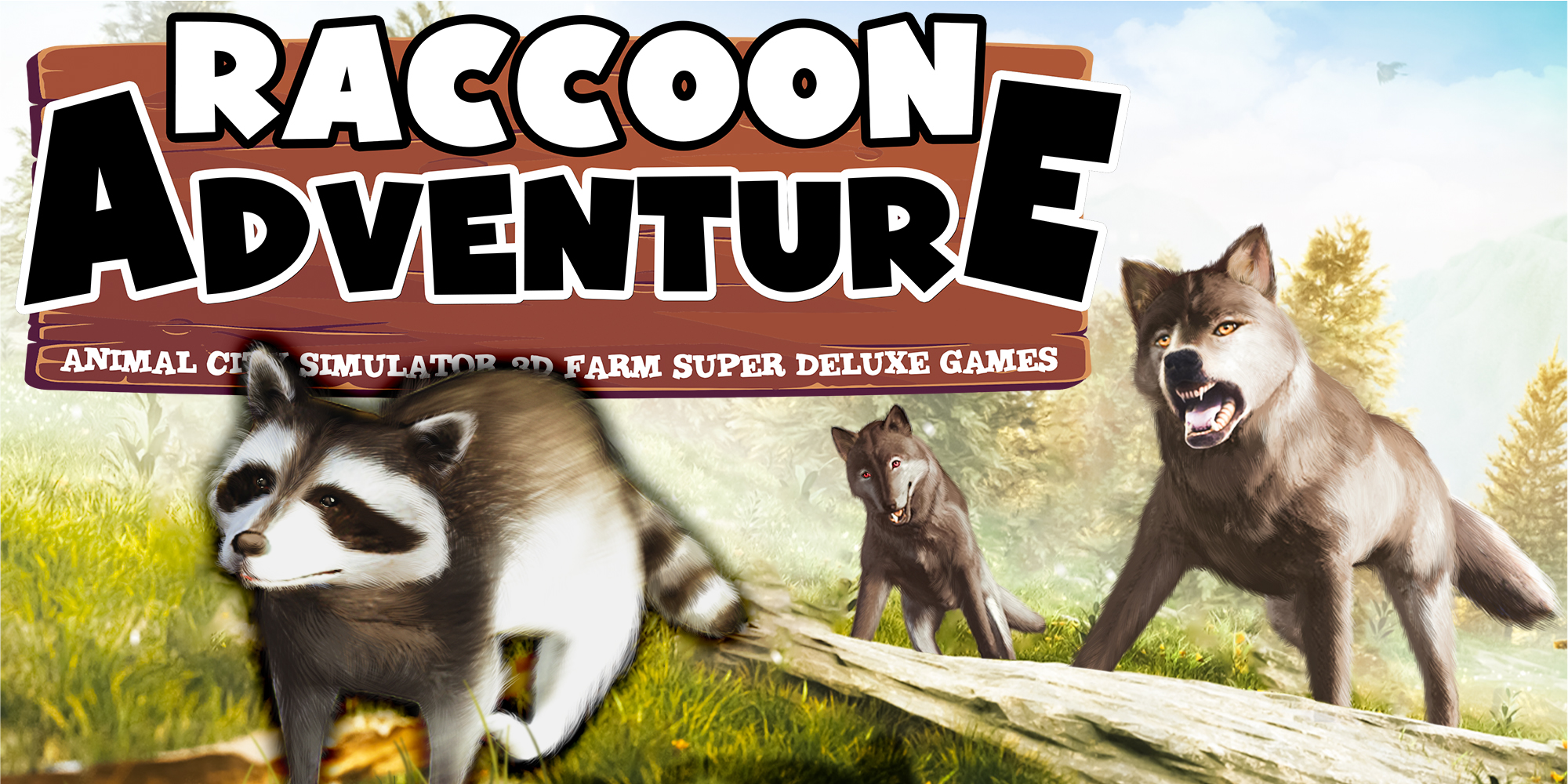 Raccoon Adventure: Animal City Simulator 3D Farm Super Deluxe | Nintendo  Switch download software | Games | Nintendo