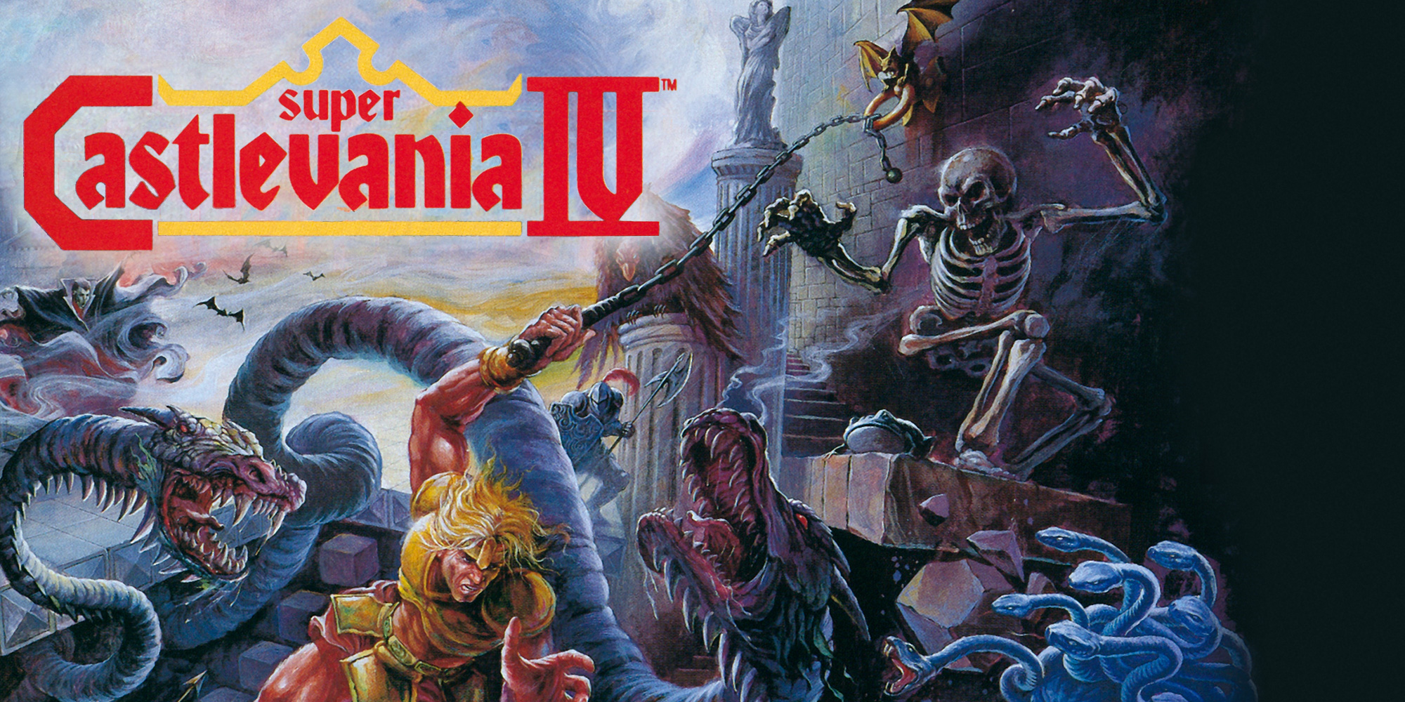 Super popular Castlevania IV for Super Nintendo