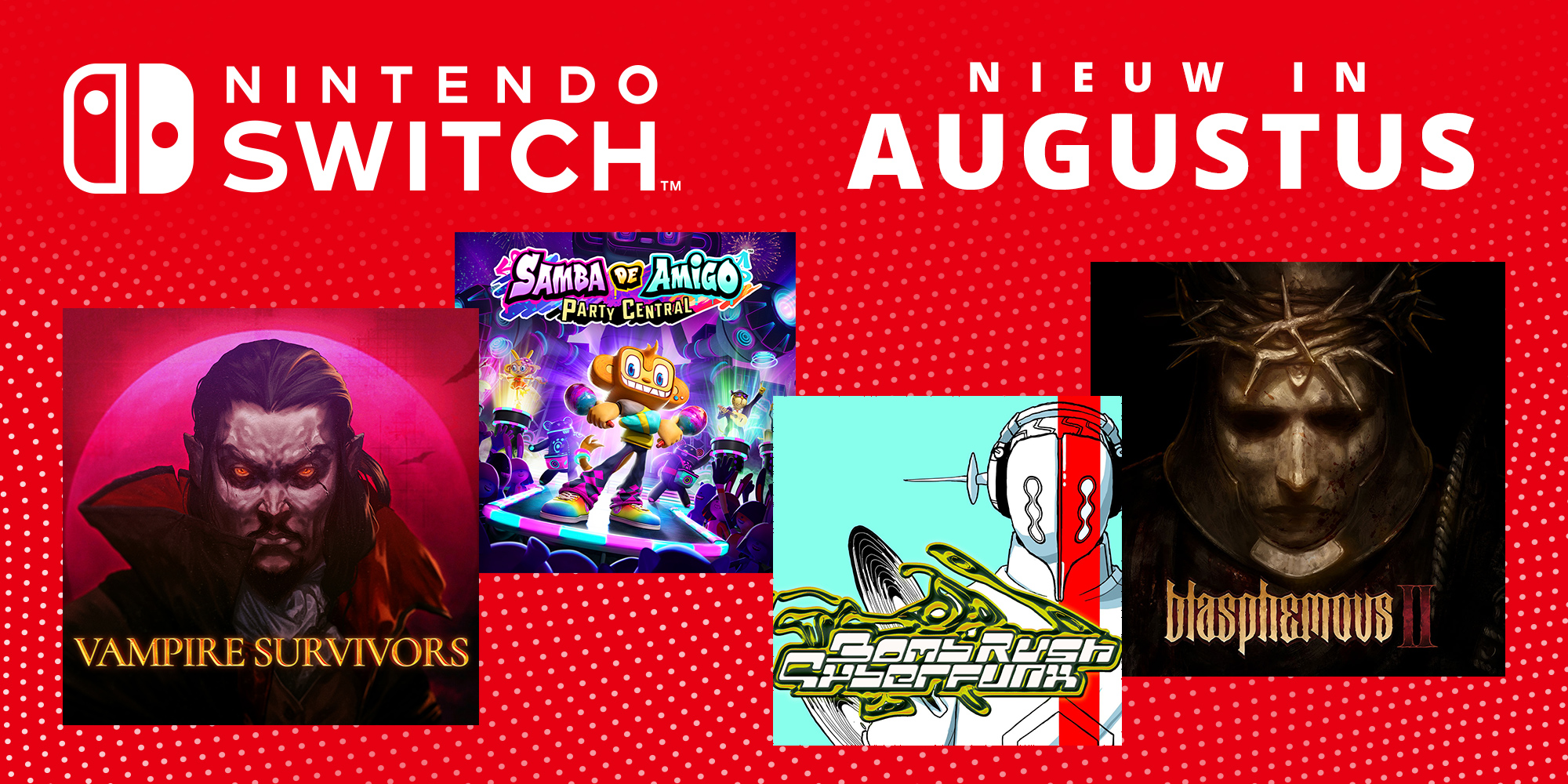 Nintendo Switch-games voor augustus 2023