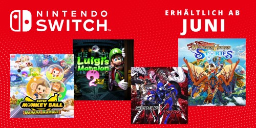 Diese Nintendo Switch-Spiele erscheinen im Juni 2024!
