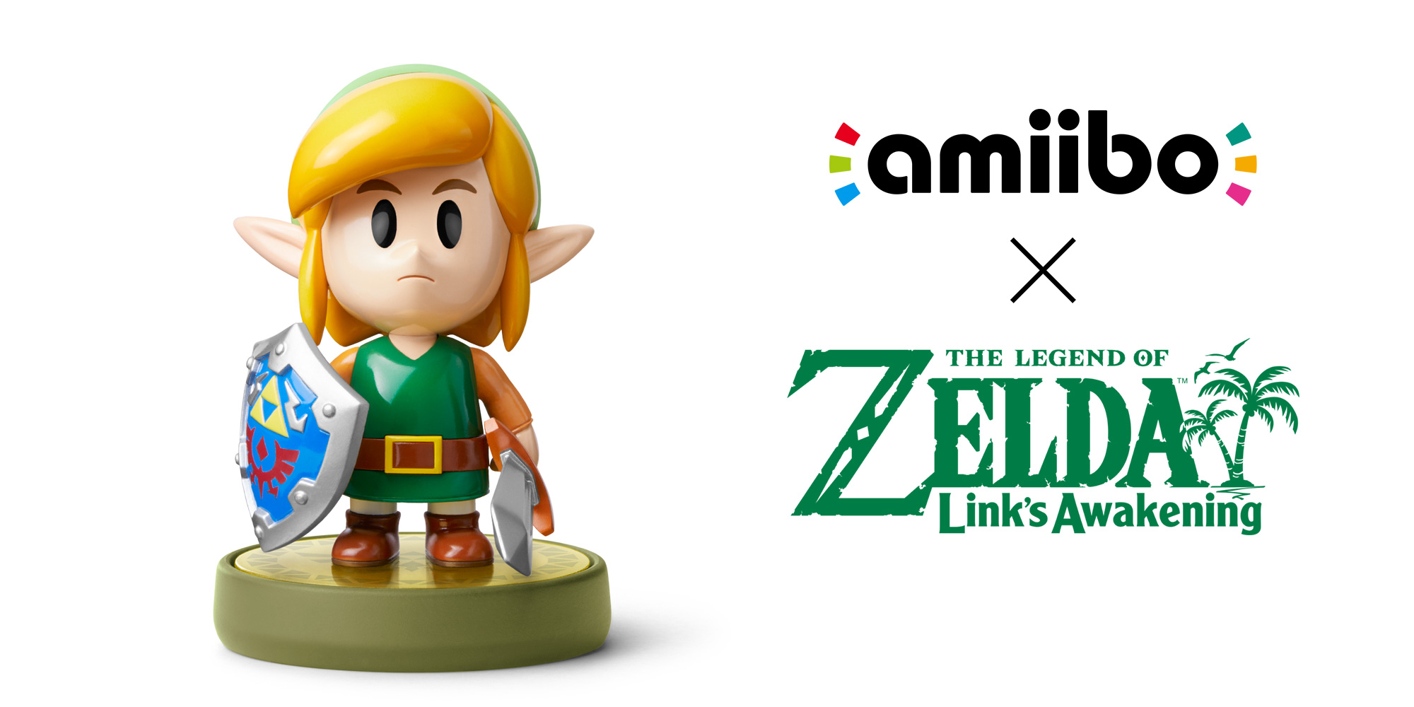 Nintendo Link The Legend authentic of Zelda: Link's Awakening amiibo Figure