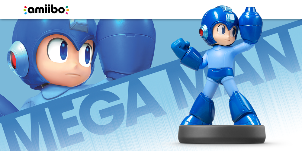 Nintendo Mega Man shops Super Smash Bros. amiibo Figure