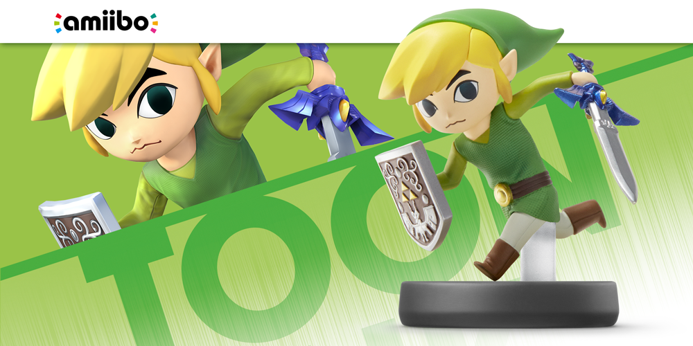 Toon Link | amiibo | Super Smash Bros. Collection | Nintendo