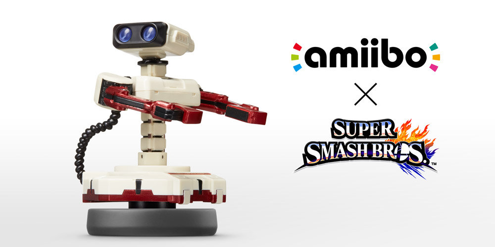 Nintendo sold R.O.B. Famicom Colors Super Smash Bros. amiibo Figure