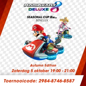 Doe mee met de Autumn Edition van de Mario Kart 8 Deluxe Seasonal Cup Benelux 2024!