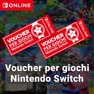 Scopri il bonus sui voucher per giochi Nintendo Switch