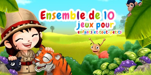 Ensemble de 10 jeux pour enfants et tout-petits