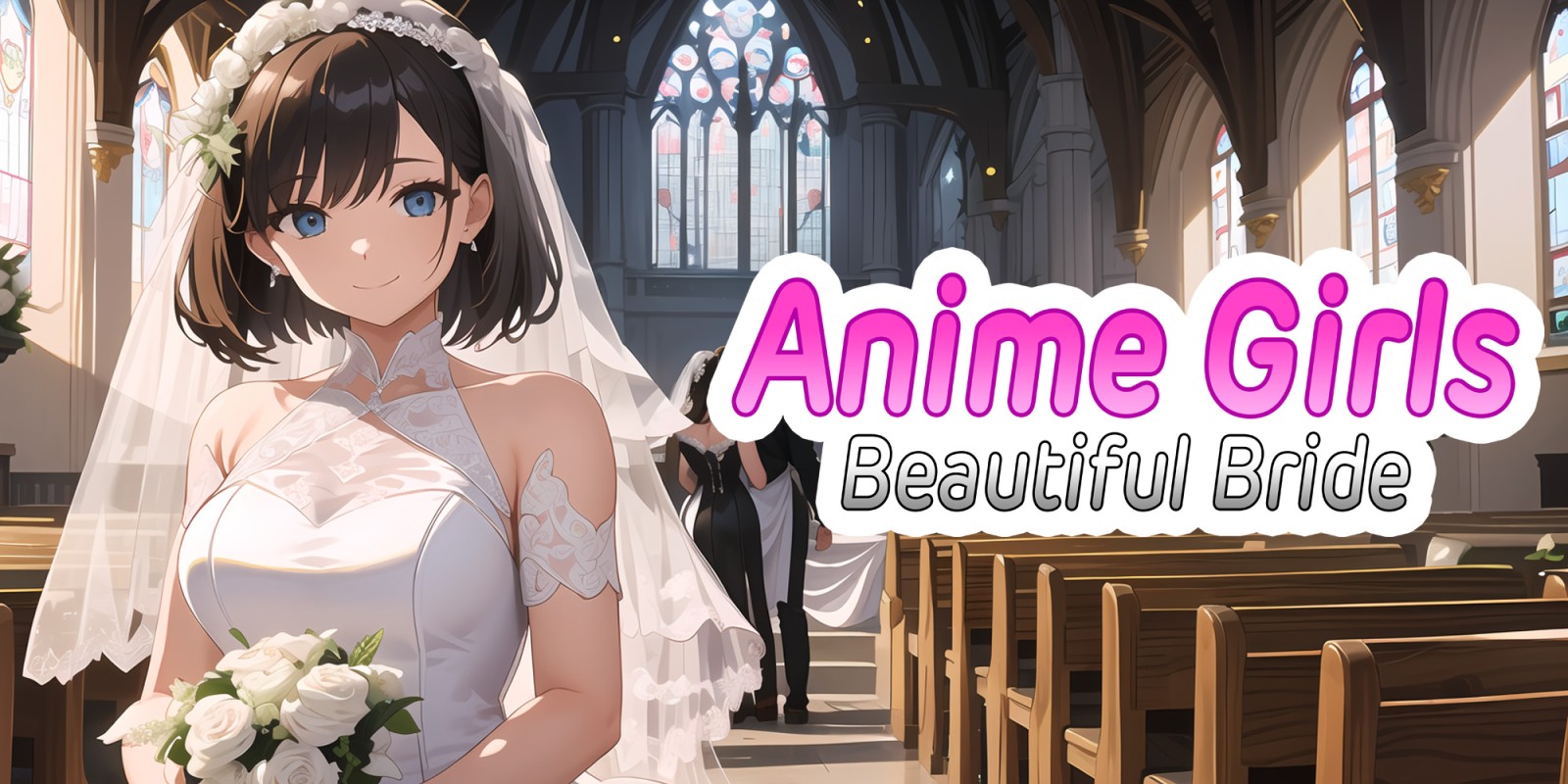 Anime Girls: Beautiful Bride