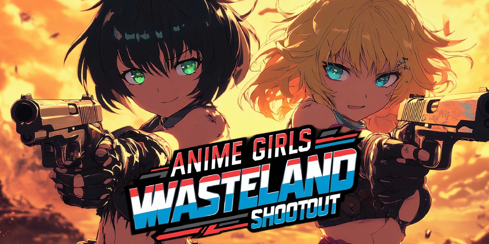 Anime Girls Wasteland Shootout