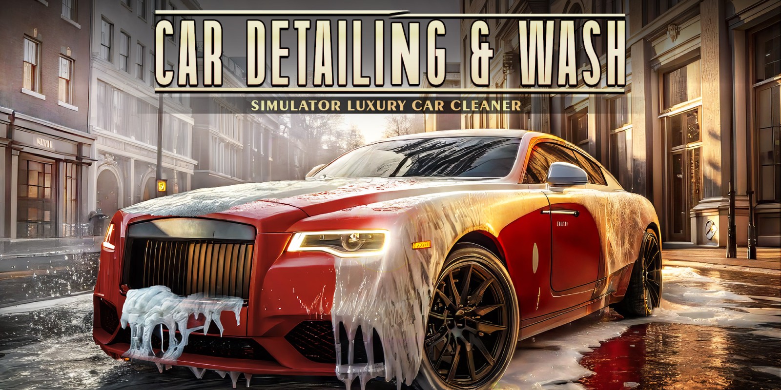 Car Detailing & Wash Simulator : Luxury Car Cleaner