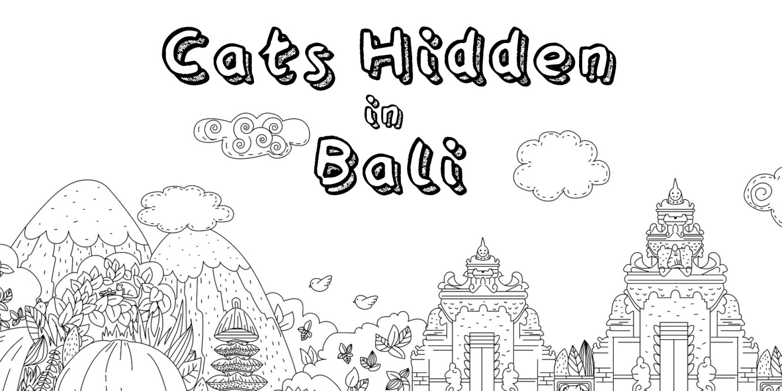 Cats Hidden in Bali