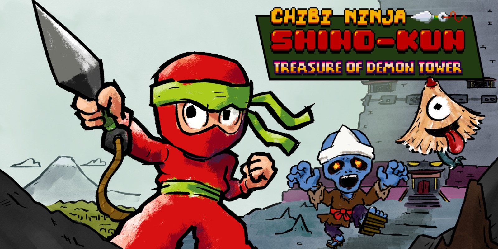 Chibi Ninja Shino-kun Treasure of Demon Tower